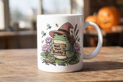 Grumpy Witch Familiar Sublimation Product Image 17