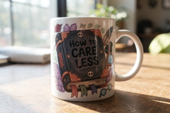 Grumpy Witch Familiar Sublimation Product Image 17