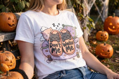 Grumpy Witch Familiar Sublimation Product Image 3