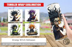 Tumbler Grumpy Witch Product Image 1