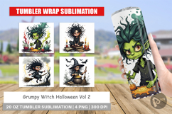 Tumbler Grumpy Witch Product Image 1