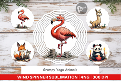 Wind Spinner Yoga Grumps Product Image 1