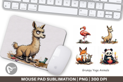 Mouse Pad Yoga Grumps Product Image 1