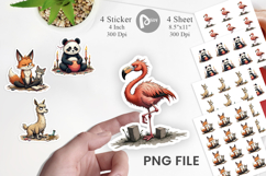 Yoga Grumps Sticker Product Image 1