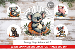 Wind Spinner Yoga Grumps Product Image 1