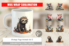 Mug Wrap Yoga Grumps Product Image 1