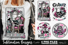 Antisocial Sarcastic PNG Funny Sublimation 4 Designs Product Image 5