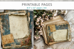 Mixed Media Backgrounds, Vintage Grunge Paper Product Image 5