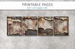 Vintage Grunge Paper, Vintage Distressed Backgrounds Product Image 2