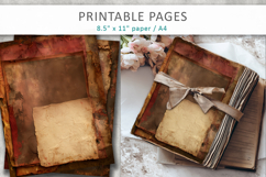 Vintage Grunge Paper, Junk Journal Pages Product Image 4