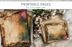 Antique Grunge Paper, Craft Papers Product Image 5
