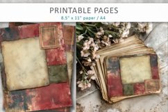Antique Grunge Paper, Mixed Media Papers Product Image 5