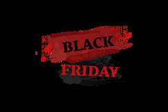 Grunge black friday brush stroke concept Product Image 2