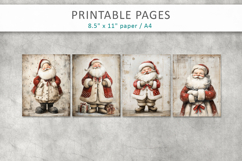 grunge Christmas, santa papers Product Image 2