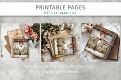 Christmas junk journal, rustic Christms Product Image 9