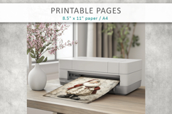 grunge Christmas, santa papers Product Image 5