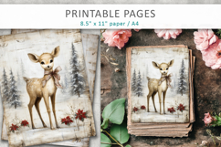 grunge Christmas, junk journal Product Image 4
