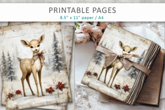 grunge Christmas, junk journal Product Image 6