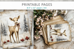 grunge Christmas, junk journal Product Image 7