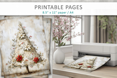 Grunge Christmas pages, Christmas scrapbooking Product Image 4
