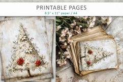 Grunge Christmas pages, Christmas scrapbooking Product Image 5