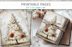 Grunge Christmas pages, Christmas scrapbooking Product Image 7