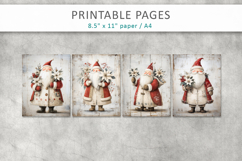 Grunge Christmas pages, Christmas journal paper Product Image 2