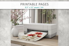 Grunge Christmas pages, vintage Christmas paper Product Image 10