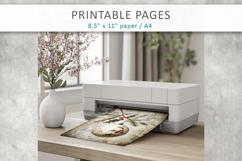 Grunge Christmas pages, Christmas ornaments pages Product Image 8