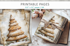 Christmas junk journal, gingerbread christmas pages Product Image 4