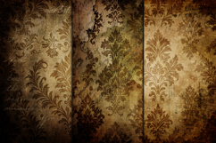 Grunge Damask Pattern Backgrounds Product Image 4