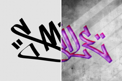 Grunge Graffiti Text &amp; Logo Effect Product Image 2
