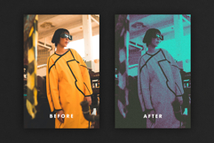 Grunge Halftone Photo Effect Product Image 4