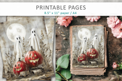 cute ghosts junk journal pages Product Image 3