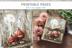 cute ghosts junk journal pages Product Image 4
