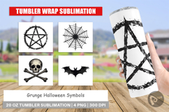 Grunge Symbols Tumbler Product Image 1