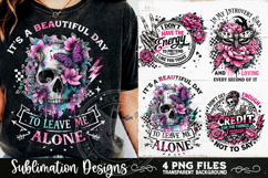 Antisocial Sarcastic PNG Funny Sublimation 4 Designs Product Image 8