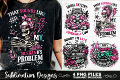Antisocial Sarcastic PNG Funny Sublimation 4 Designs Product Image 1