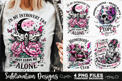 Antisocial Sarcastic PNG Funny Sublimation 4 Designs Product Image 4