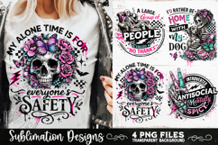Antisocial Sarcastic PNG Funny Sublimation 4 Designs Product Image 8