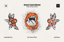 Grunge Stamp Photoshop Brushes Product Image 3