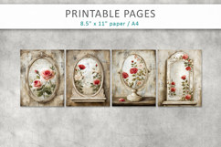 romantic junk journal pages Product Image 2