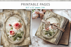 romantic junk journal pages Product Image 7