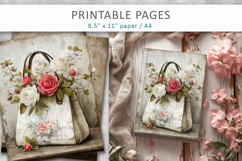 rustic wedding journal, junk journal Product Image 7