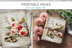 wedding rings printable, junk journal Product Image 4
