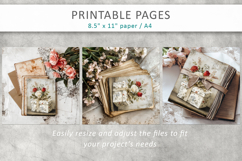 grunge wedding gift junk journal pages Product Image 8