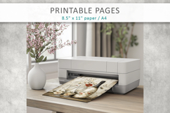 printable wedding junk journal pages Product Image 8