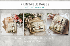 printable wedding junk journal pages Product Image 9
