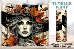 4 Witch Tumbler Sublimation, 20 oz Tumbler Wrap Product Image 3
