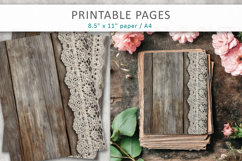 Shabby Chic Scrapbook Backgrounds Product Image 3